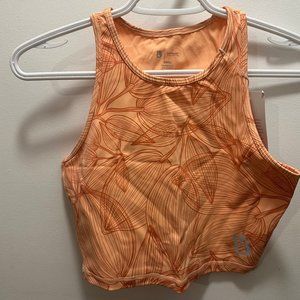 BuffBunny Aurora Crop Top Citrus Peach Small